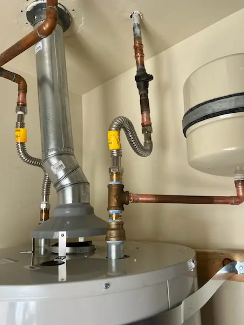 Water heater installation and plumbing repair in Jamesville